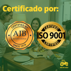 50pz Bolsa Plato Para Uber Rappi Color Kraft