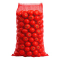 Bolsa Malla Arpilla Roja 55x97cm Fruta Y Verdura Pack 10 Pzs