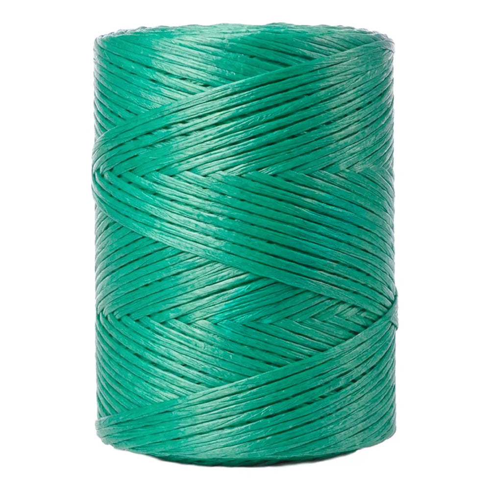 1pz Rafia Fibrilada Cal. 2 Gr Bobina De 1 Kg Color Verde