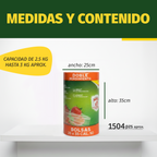 3 Rollos Bolsa Plástica 25x35 Transparente C 500pzas Cal 50