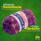 Arpilla Color Morado Mexican Onion Con Jareta - 47x75 Cm