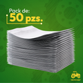 Bolsa Stand Up Pouch Blanca Trilaminada 500gr